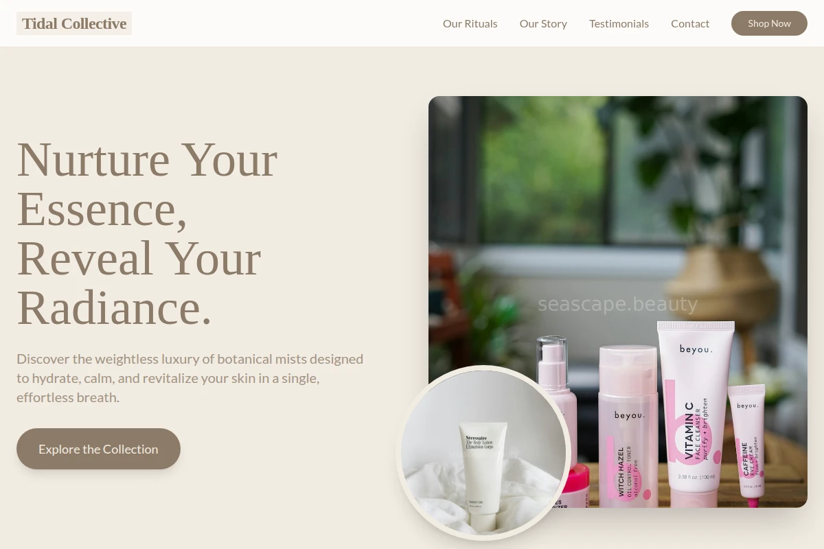 Spray Beauty Products