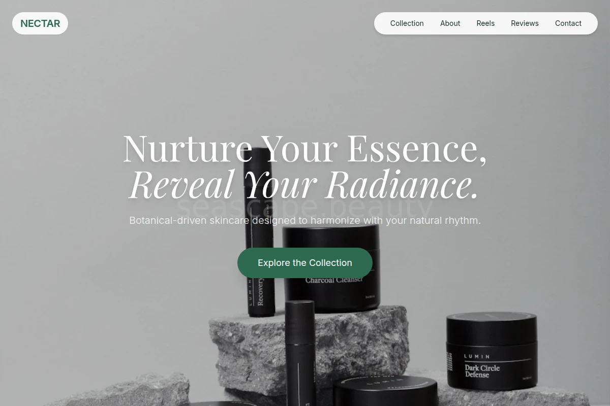 Nectar Beauty Products