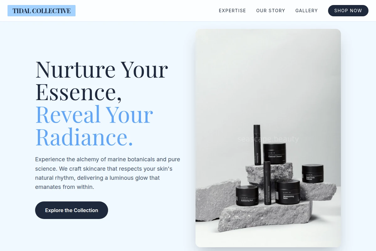 Tidepool Beauty Products