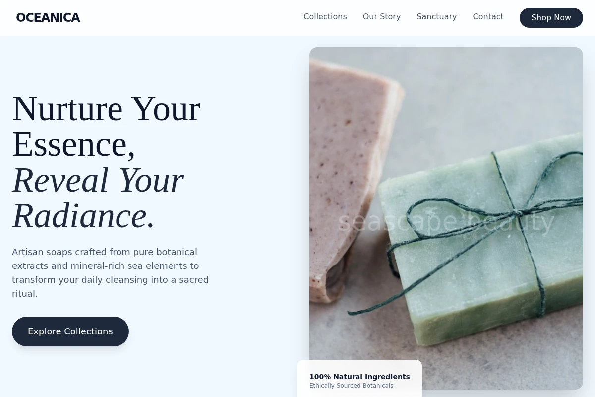 Oceanica Handmade Soap